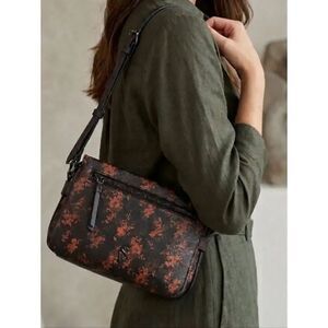 Simply Vera Sintra Crossbody Black/Brown New